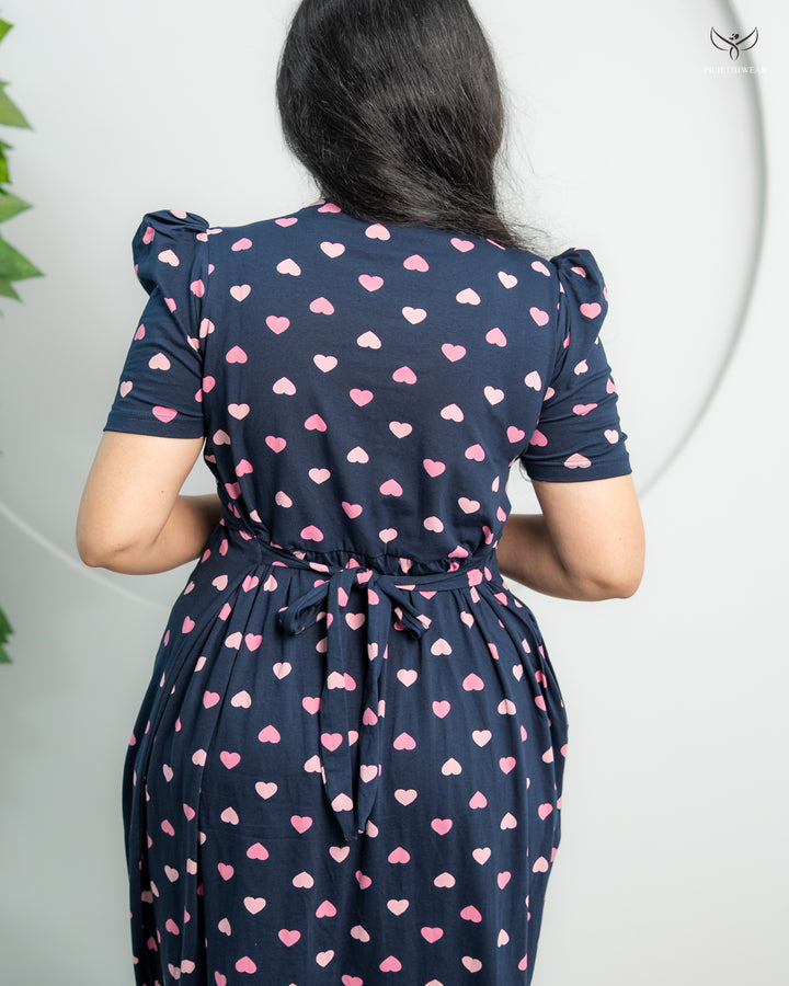 Kiruthika6  SoftCotton Full Length Maternity Loungewear