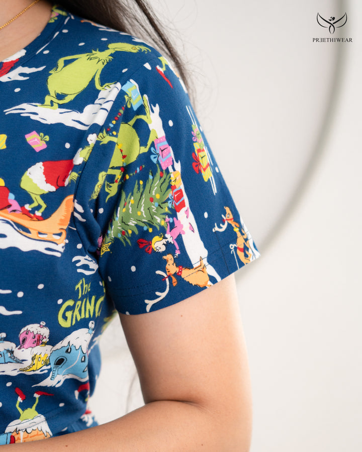 Monica3 SoftCotton Full Length Maternity Loungewear