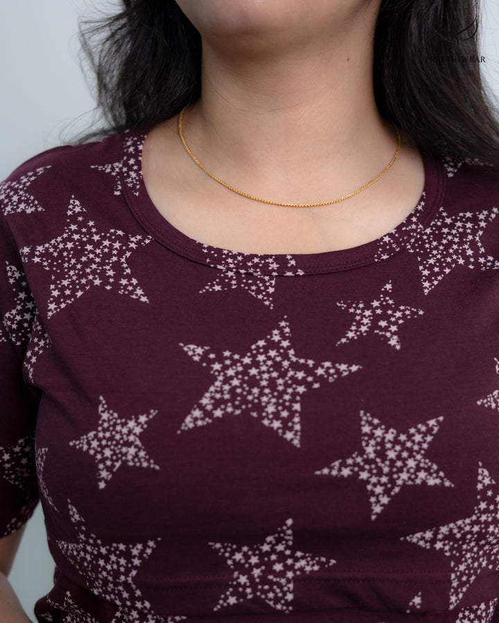 Malini1  SoftCotton Feeding T-shirt