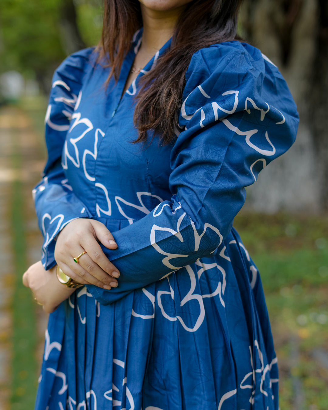 Subhi  Maternity Dress with center Zip