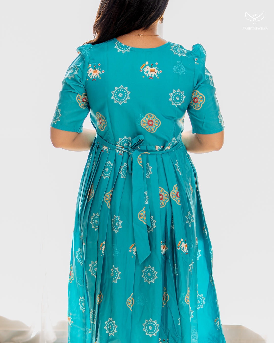 Sejal Maternity Dress with center Zip