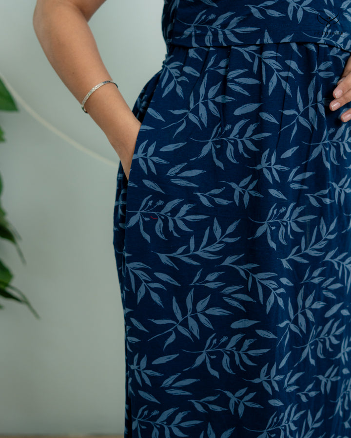 Iswarya Soft Cotton Full Length Maternity Loungewear