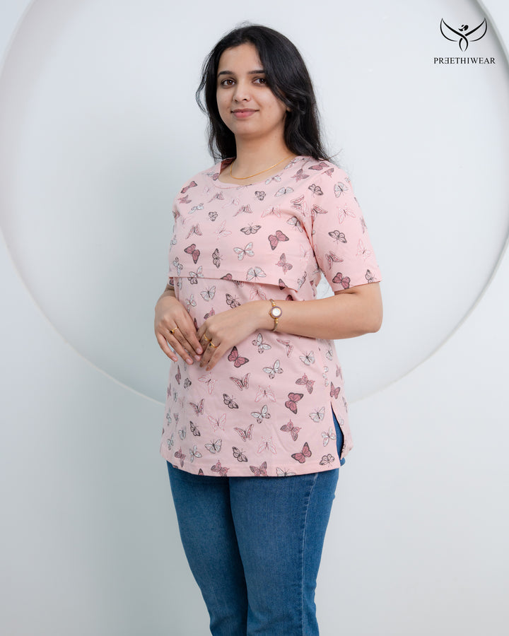 Kausalya  SoftCotton Feeding T-shirt