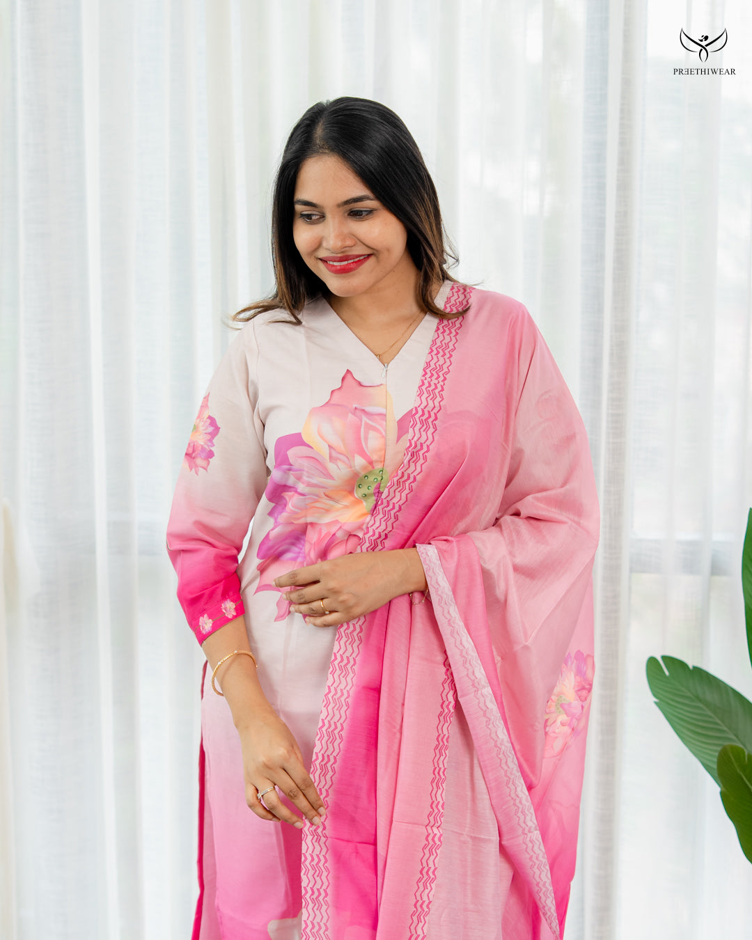 Masha Maternity Dress with center Zip