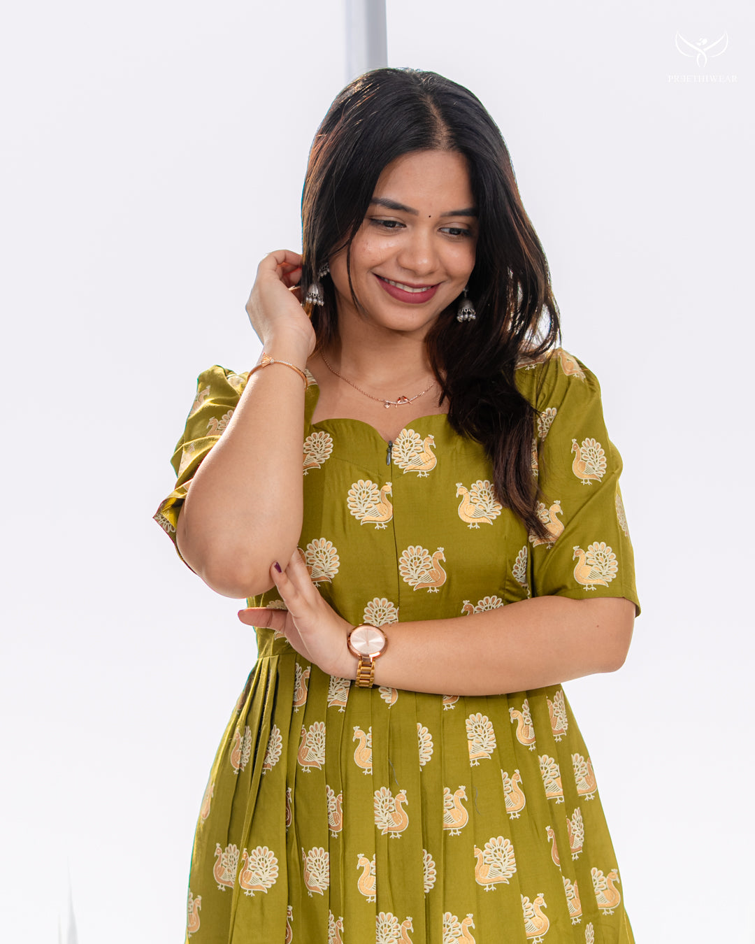 Anaya Maternity Dress with center Zip