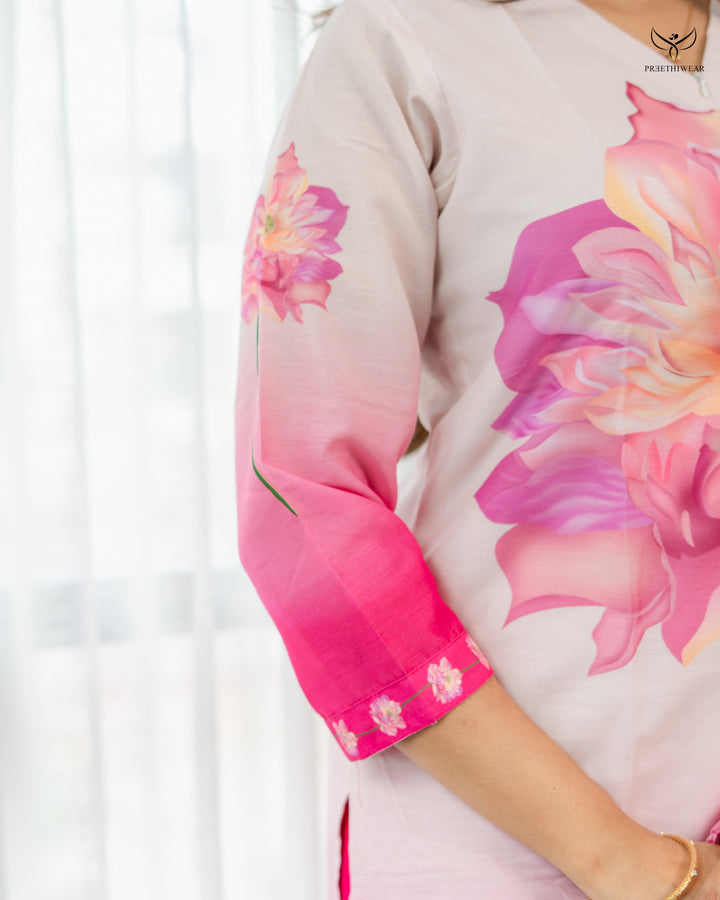 Masha Maternity Dress with center Zip