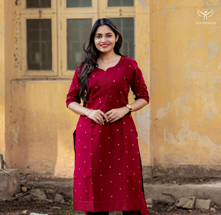 Sajal Maternity Dress with center Zip