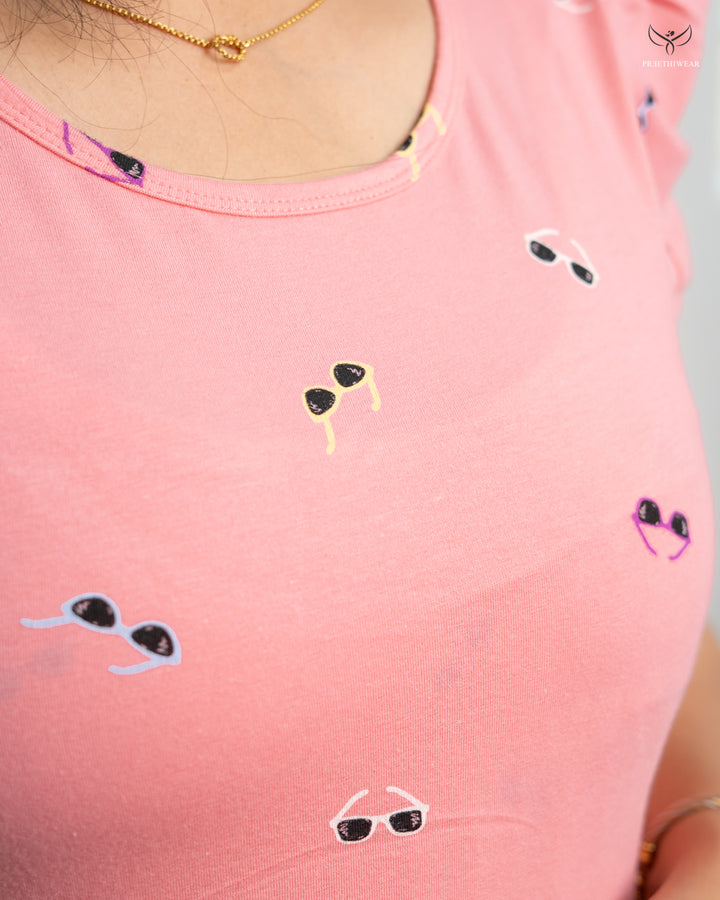 Roshini2  SoftCotton Full Length Maternity Loungewear