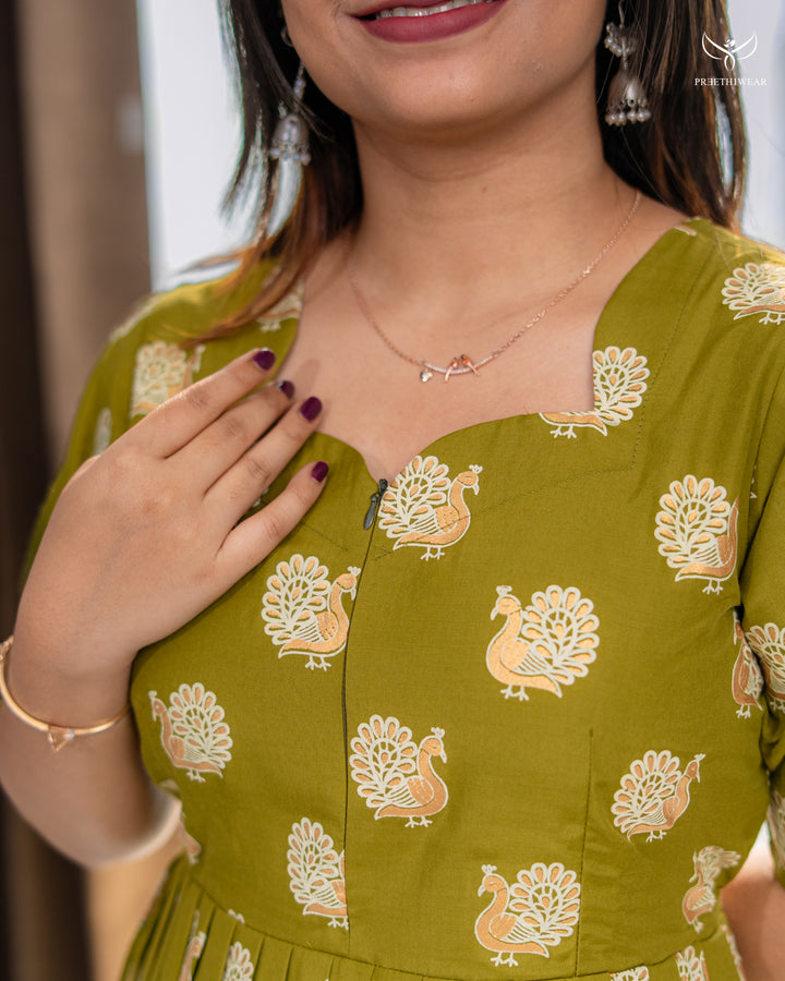 Anaya Maternity Dress with center Zip