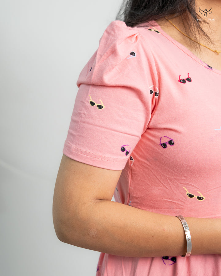 Roshini2  SoftCotton Full Length Maternity Loungewear