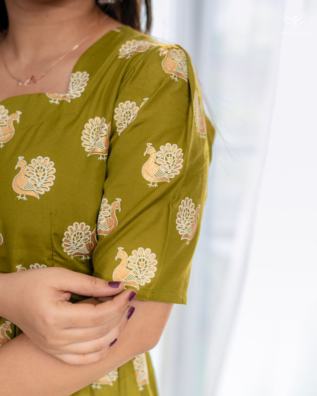 Anaya Maternity Dress with center Zip