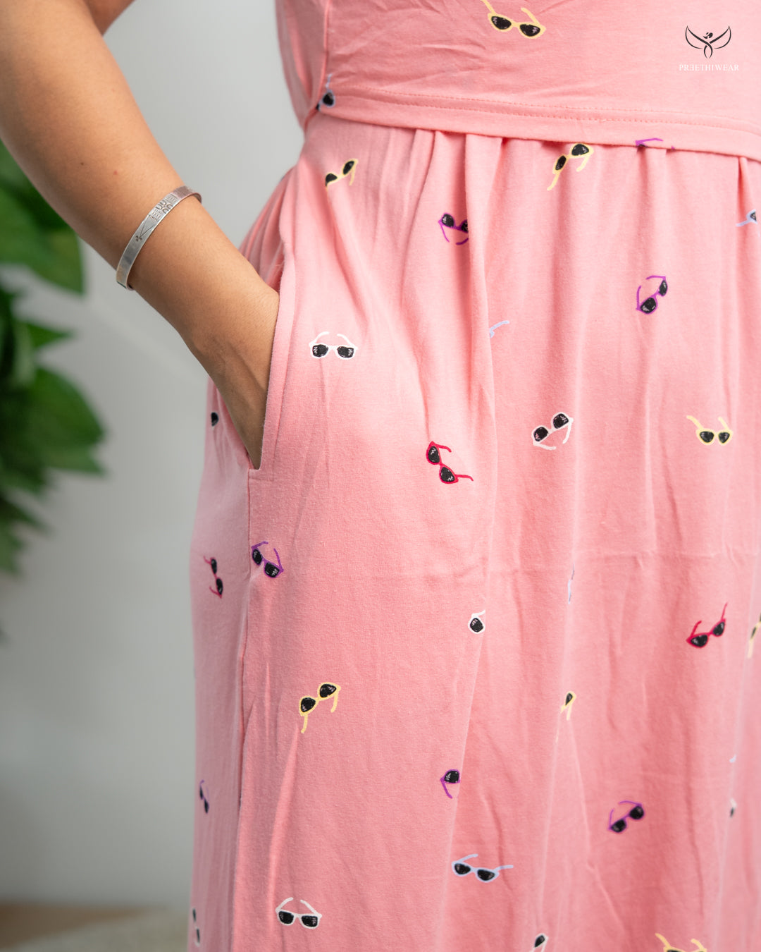 Roshini2  SoftCotton Full Length Maternity Loungewear