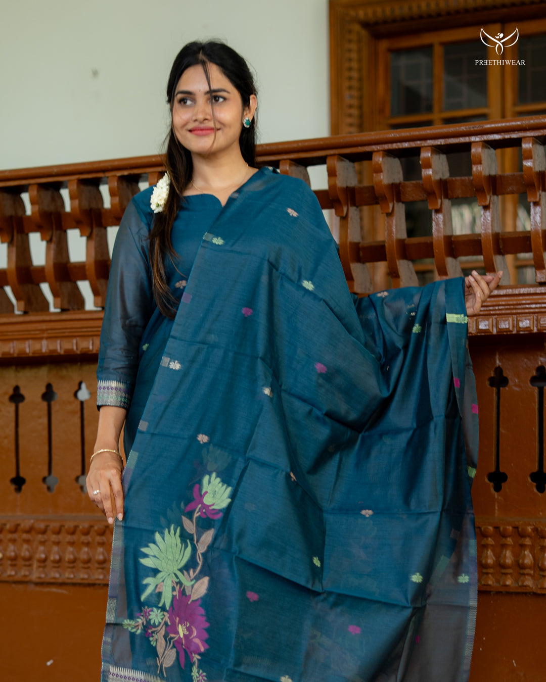 Chandana Maternity Dress with center Zip