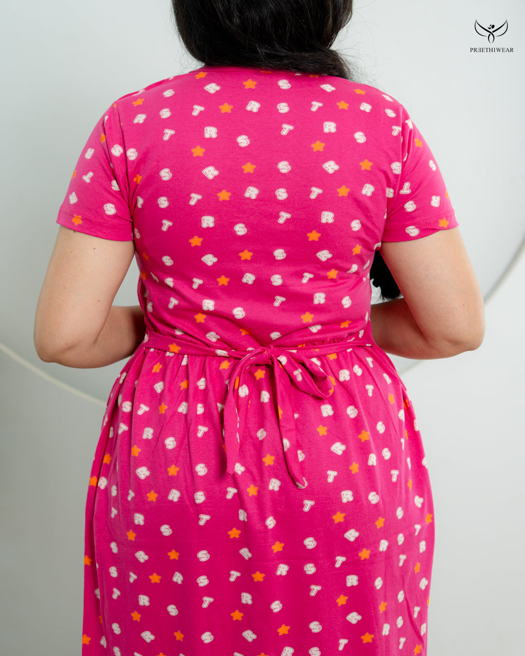 Ridita1  SoftCotton Full Length Maternity Loungewear