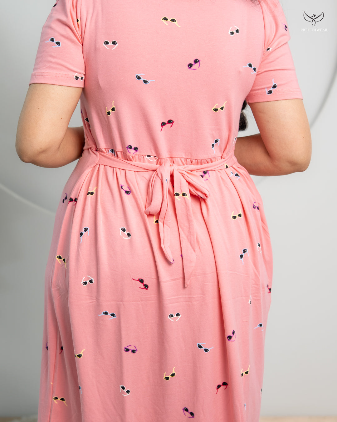 Roshini2  SoftCotton Full Length Maternity Loungewear