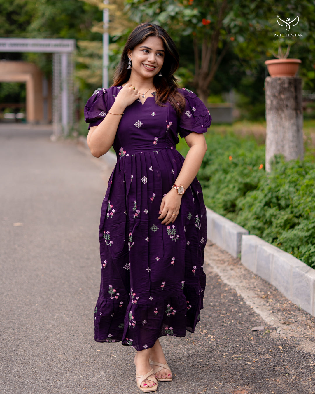 Varanya  Maternity Dress