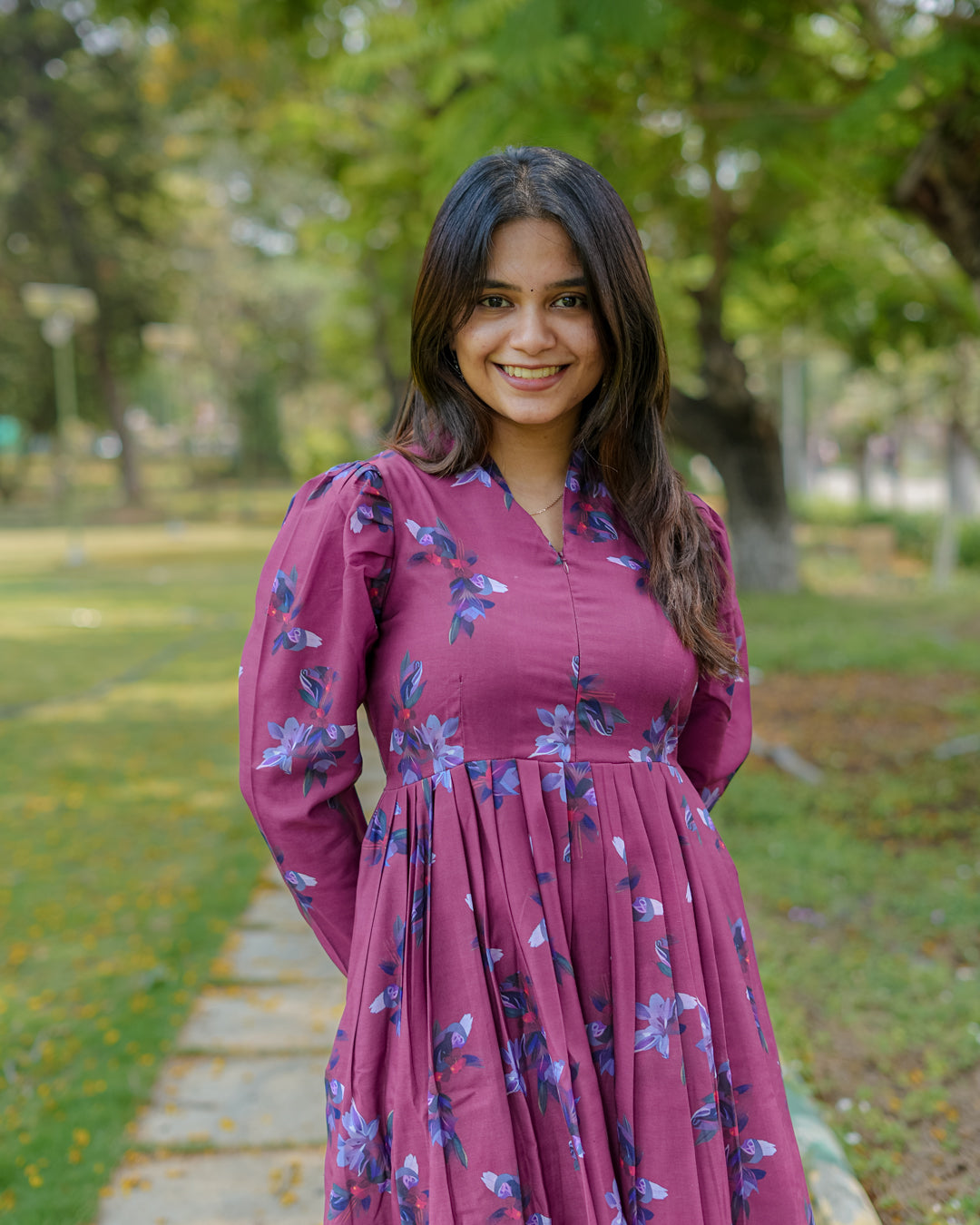 Jevino Maternity Dress with center Zip