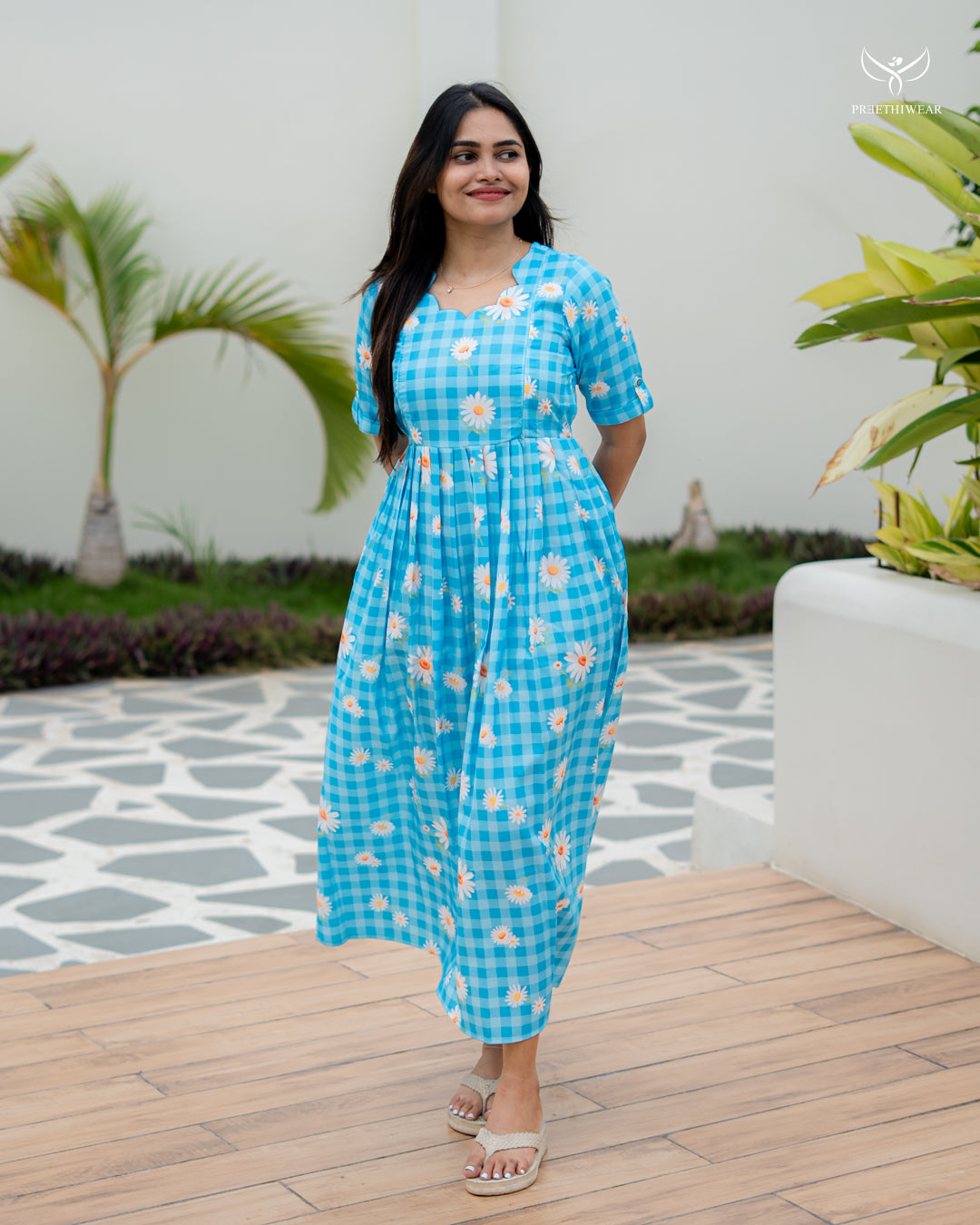 Bariya Maternity Dress