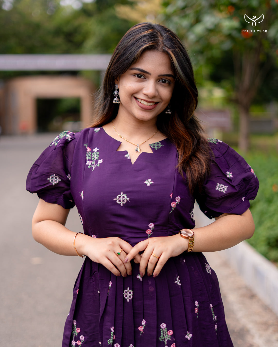 Varanya  Maternity Dress