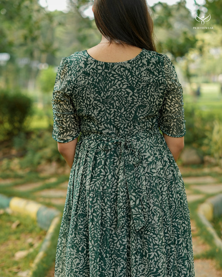 Nivega Maternity Dress with center Zip