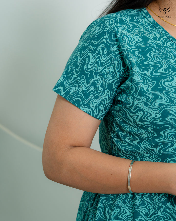 Sarna1 SoftCotton Full Length Maternity Loungewear