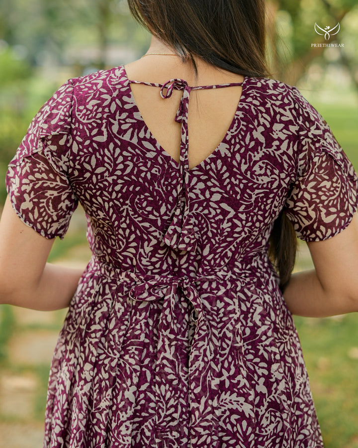 Moshina Maternity Dress with center Zip