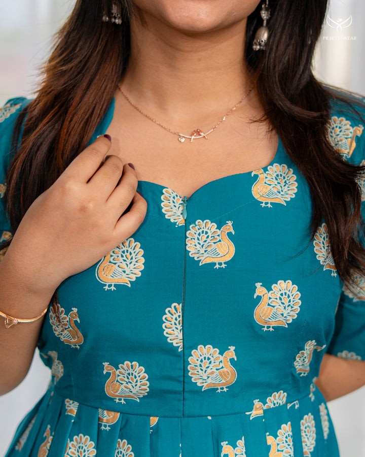 Surabi Maternity Dress with center Zip