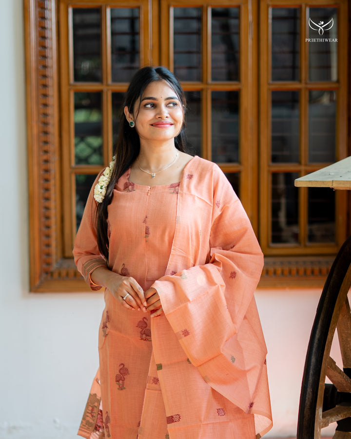 Dhaarani Maternity Dress with center Zip