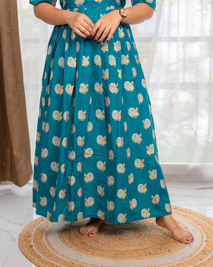 Surabi Maternity Dress with center Zip