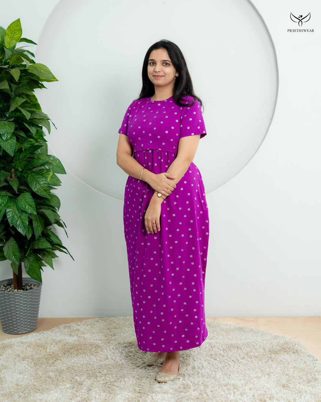 Jero SoftCotton Full Length Maternity Loungewear