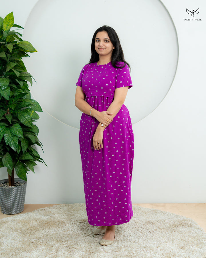 Jero SoftCotton Full Length Maternity Loungewear