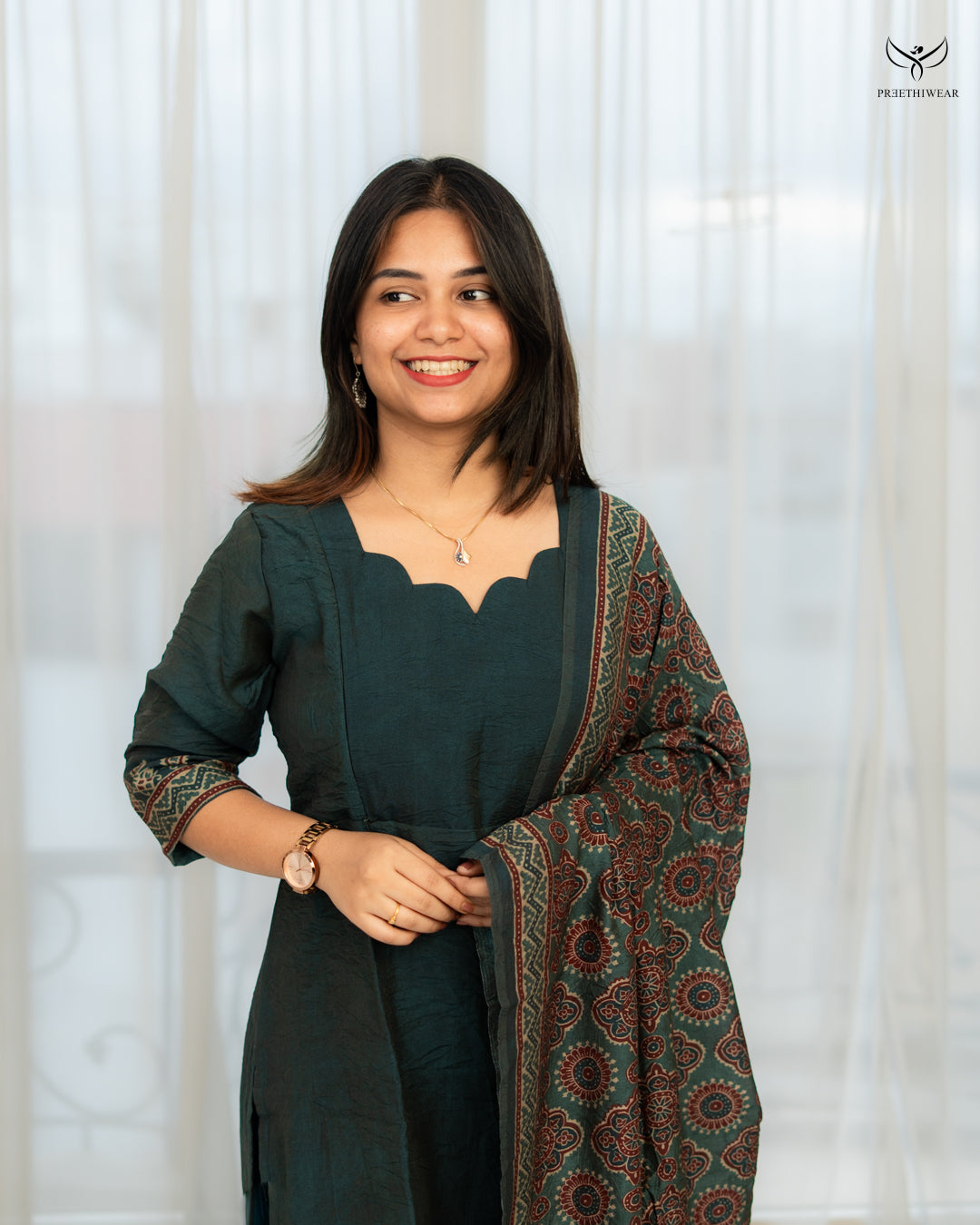 Lena Maternity Dress - view 2 - The Maternity Store by Preethiwear
