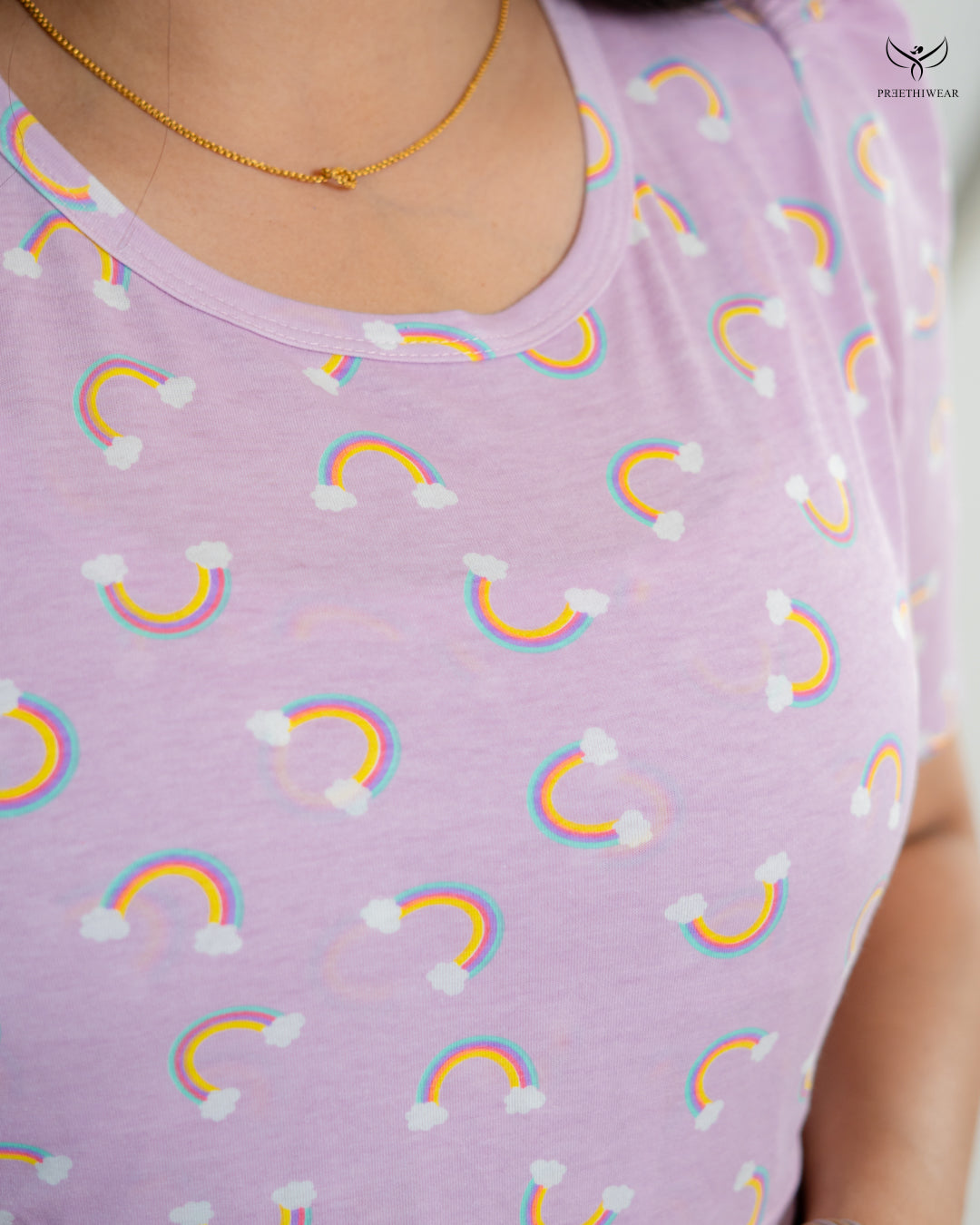 Hanisha  SoftCotton Full Length Maternity Loungewear