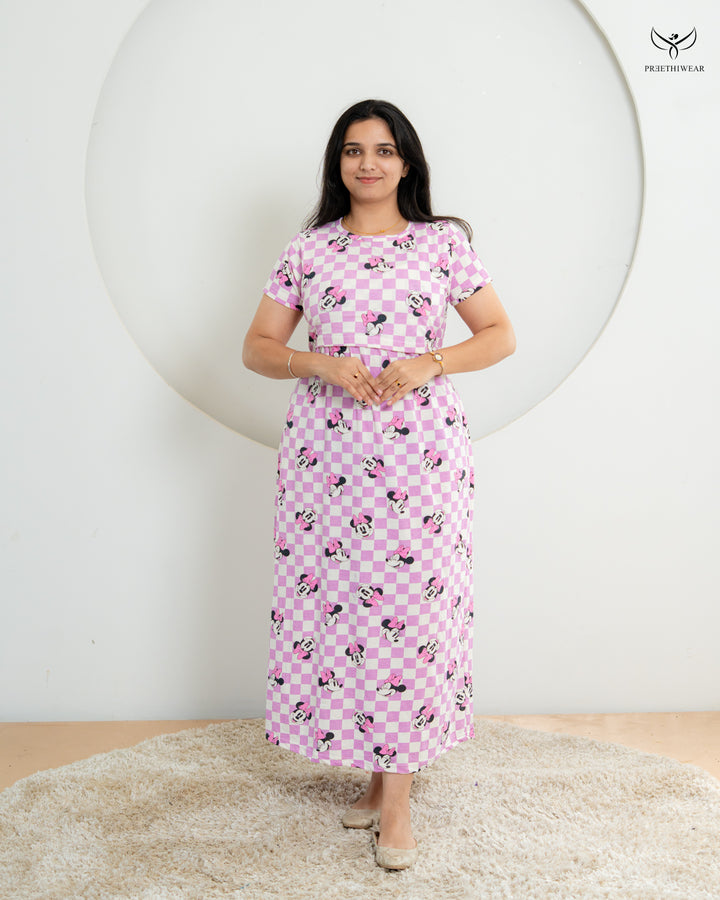 Panchi  SoftCotton Full Length Maternity Loungewear