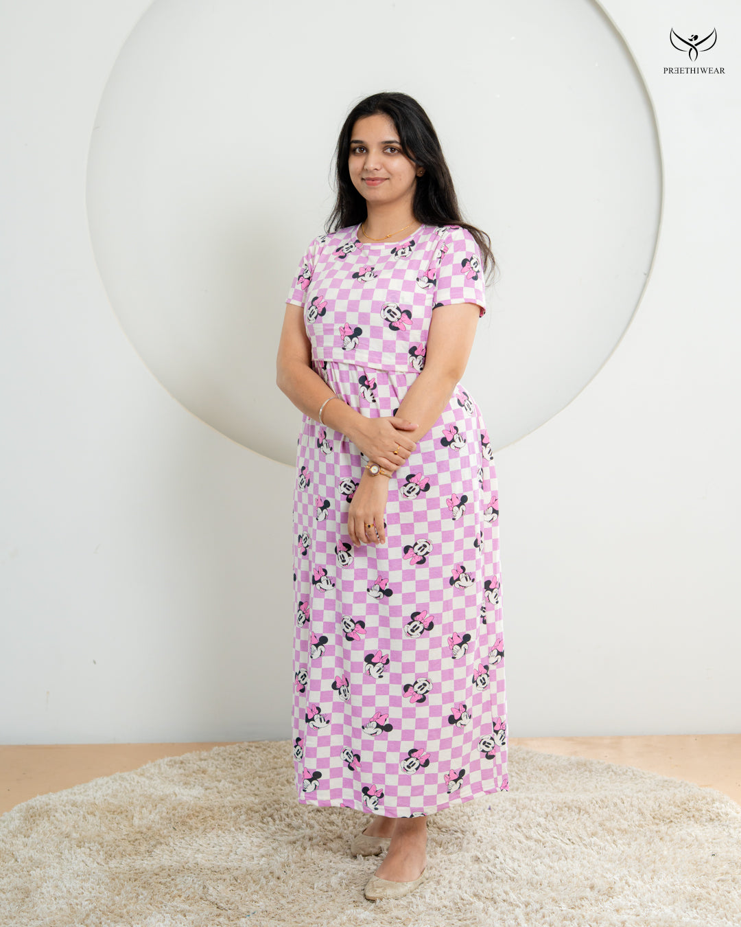 Panchi  SoftCotton Full Length Maternity Loungewear