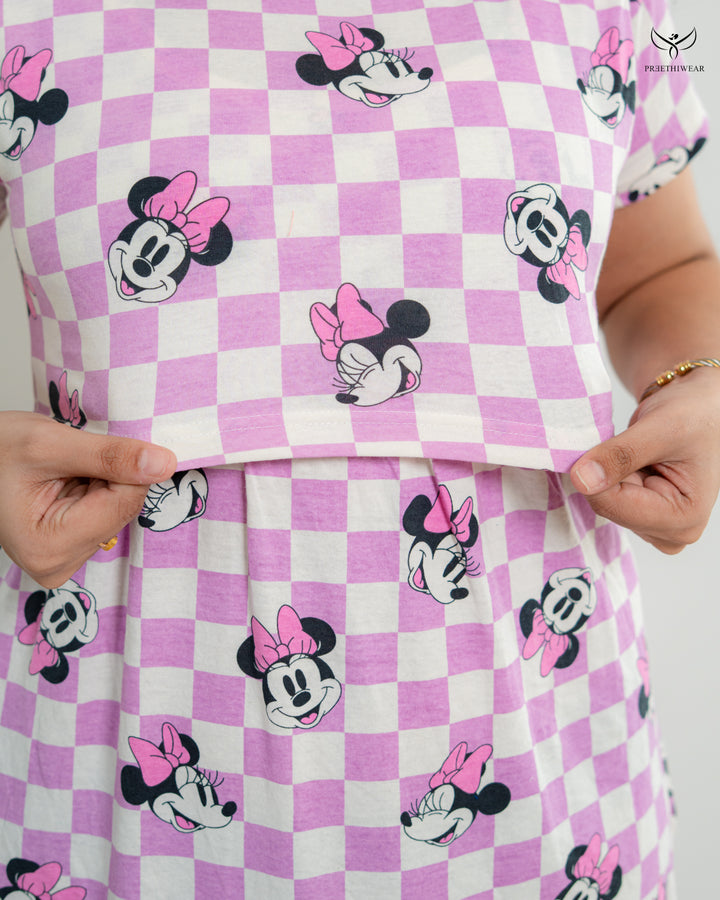 Panchi  SoftCotton Full Length Maternity Loungewear