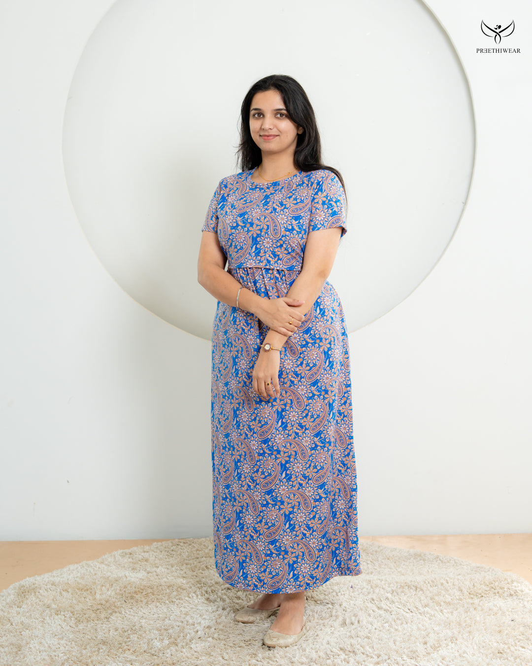Anoja  SoftCotton Full Length Maternity Loungewear