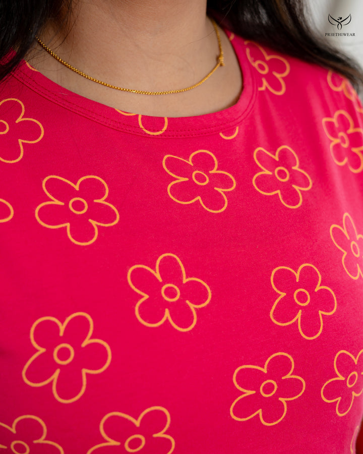 Merlyn1  Soft Cotton Full Length Maternity Loungewear