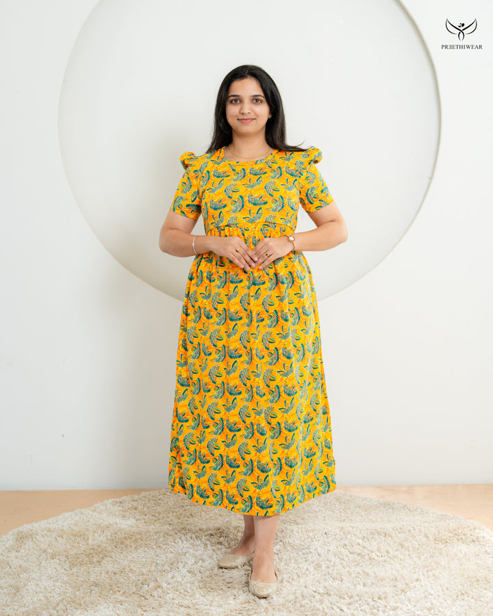 Ziva3  SoftCotton Full Length Maternity Loungewear