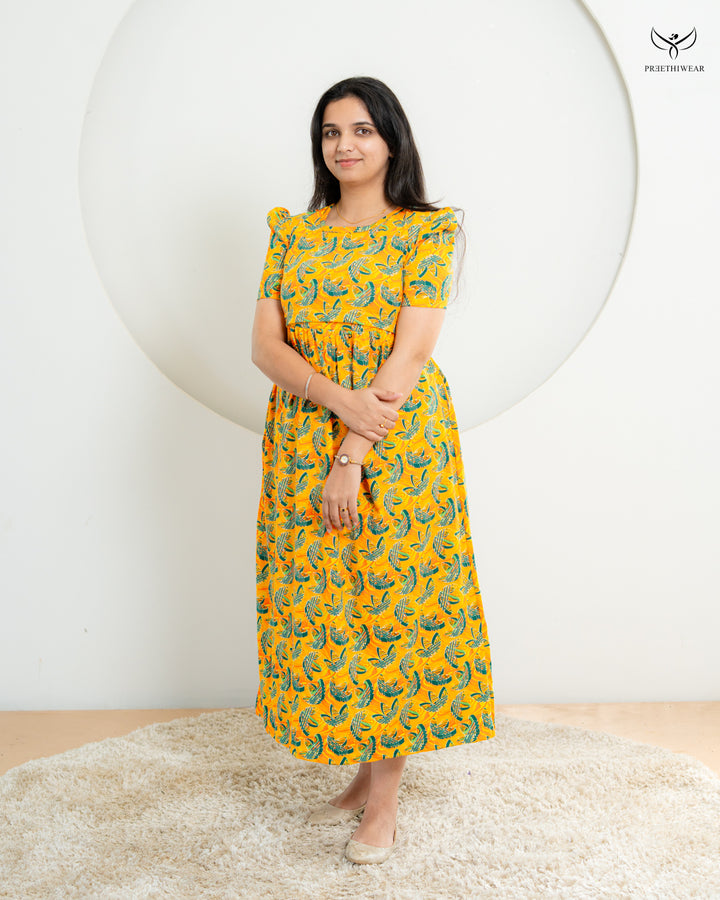 Ziva3  SoftCotton Full Length Maternity Loungewear