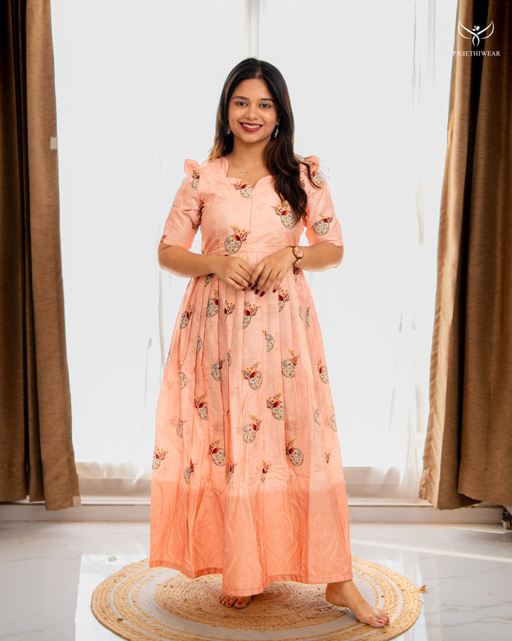 Ashima Maternity Dress with center Zip