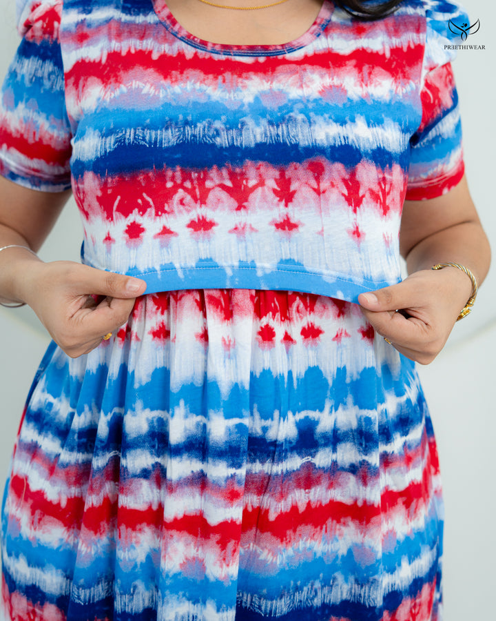 Sofia2  SoftCotton Full Length Maternity Loungewear