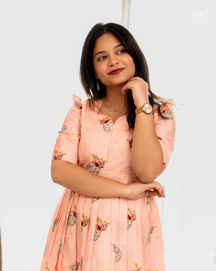Ashima Maternity Dress with center Zip
