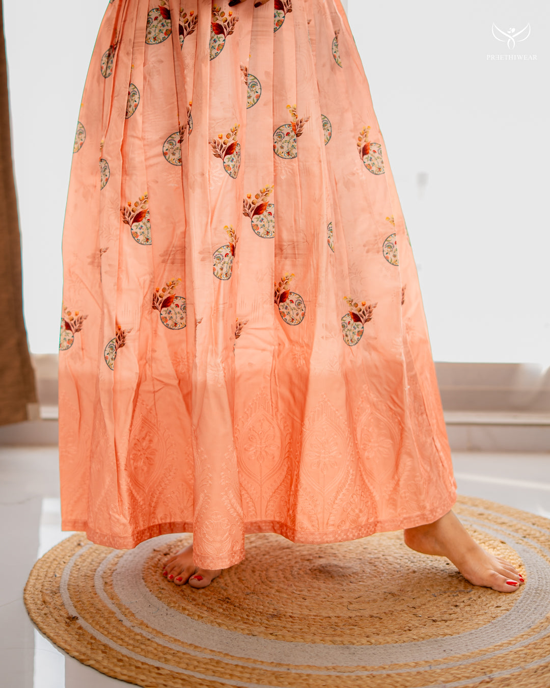 Ashima Maternity Dress with center Zip