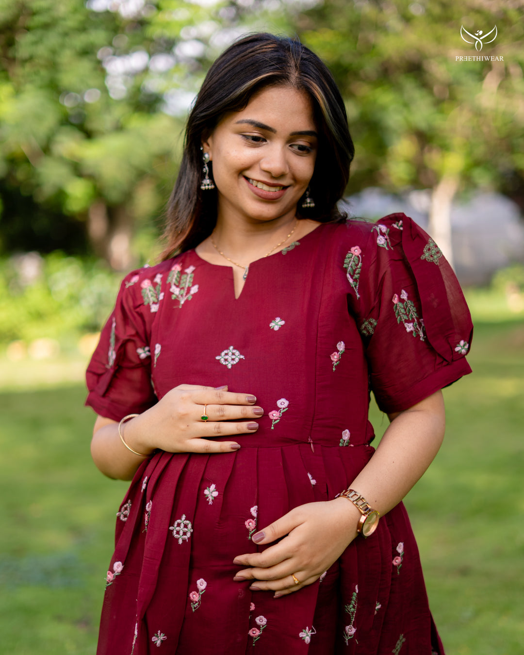 Rehana1  Maternity Dress