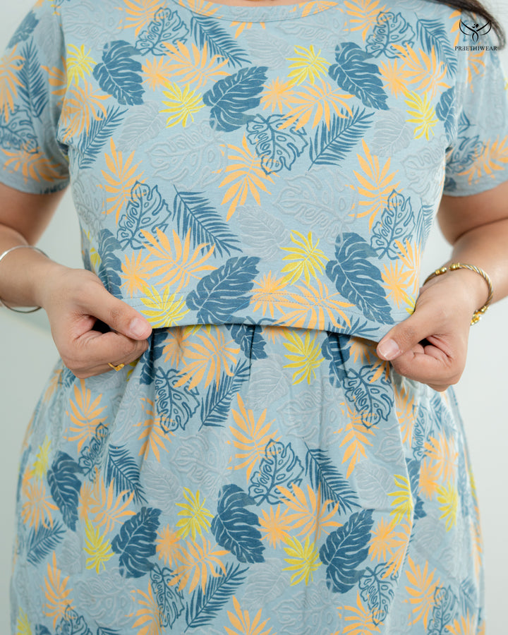 Lidhiya1  SoftCotton Full Length Maternity Loungewear