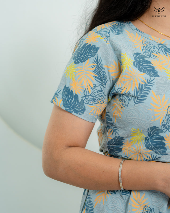 Lidhiya1  SoftCotton Full Length Maternity Loungewear