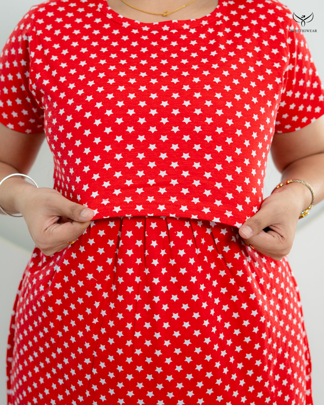 Madhura  SoftCotton Full Length Maternity Loungewear