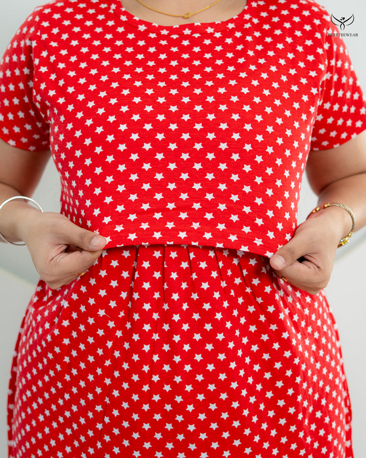 Madhura  SoftCotton Full Length Maternity Loungewear