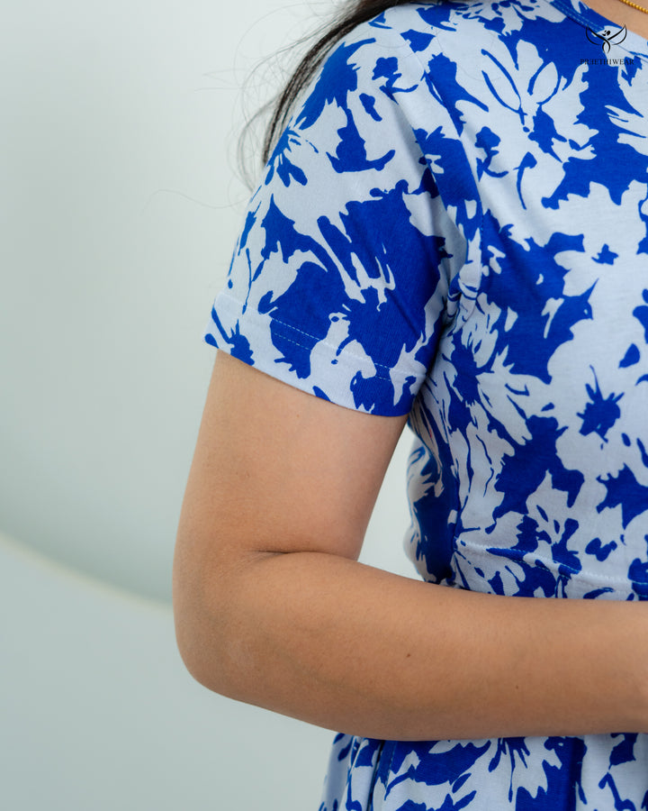 Monali1  SoftCotton Full Length Maternity Loungewear